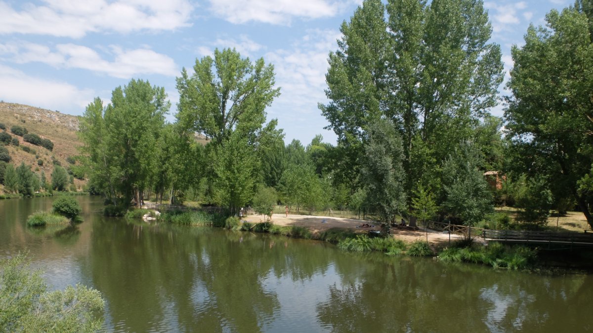Márgenes del Duero en la zona del Peñón. HDS