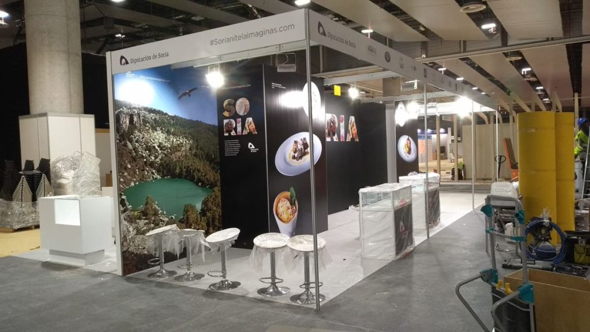 Estand de Soria en la edición anterior.-HDS