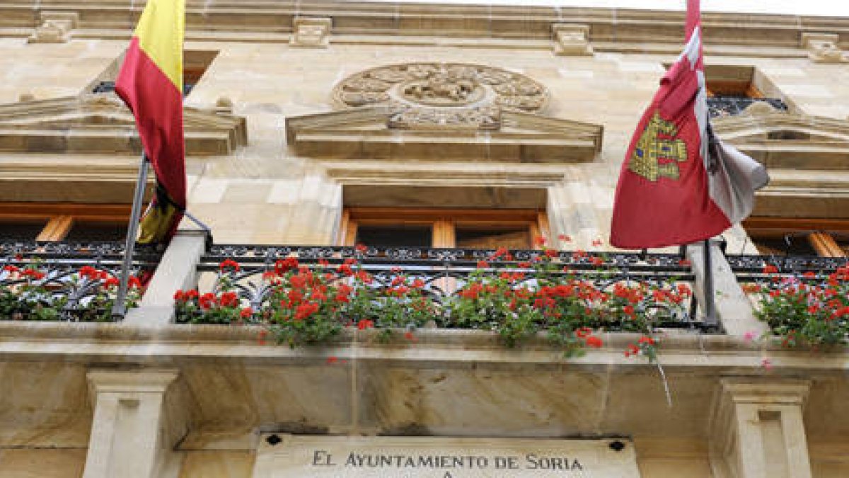 El Ayuntamiento de Soria. / V.G.-