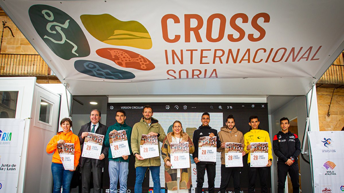 Presentación del Cross Internacional de Valonsadero. MARIO TEJEDOR