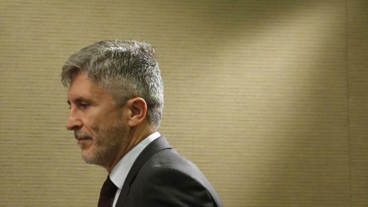 El ministro del Interior, Fernando Grande-Marlaska.-JAVIER LIZÓN (EFE)
