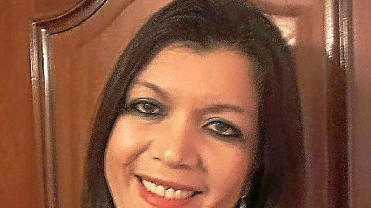 Imagen de la madre de la pequeña, Davinia Muñoz-- E.M