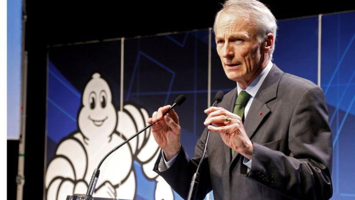 Jean Dominique Senard (Michelín), candidato a sustrituir a Ghosn.-