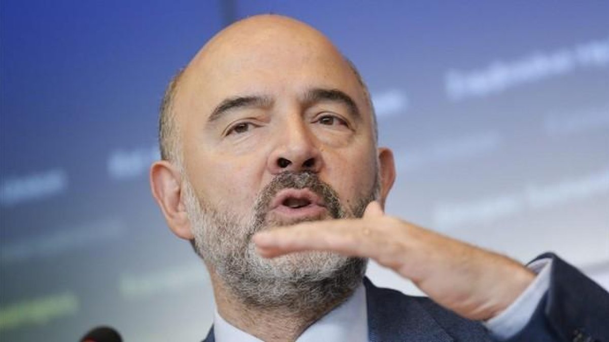 El comisario europeo de Asuntos Económicos, Pierre Moscovici.-EFE