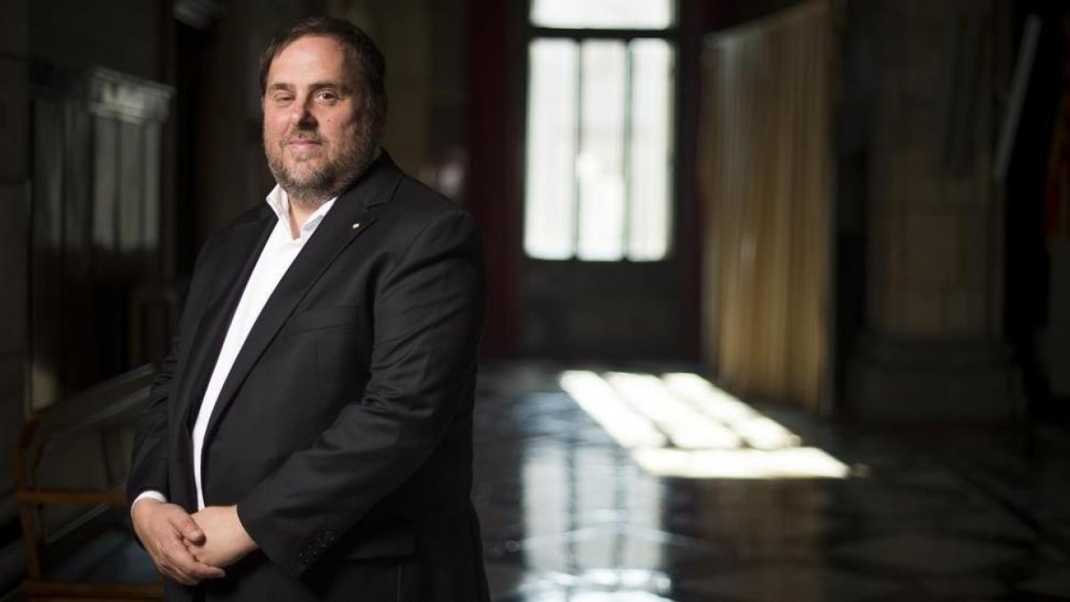 Oriol Junqueras, vicepresident del Govern.-JORDI COTRINA