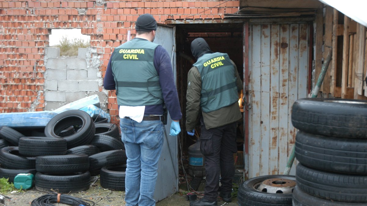 Actuación de la Guardia Civil en la operación Celorrio.-HDS