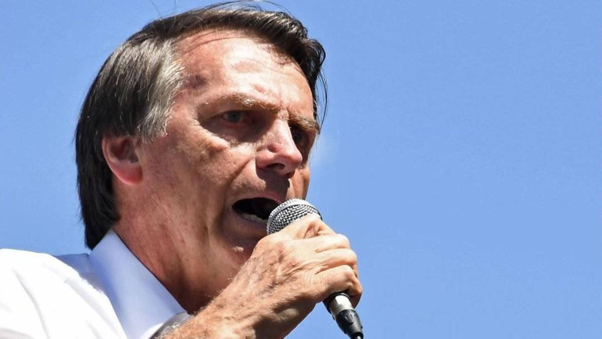 El candidato de ultraderecha de Brasil, Jair Bolsonaro,-EVARISTO SÁ
