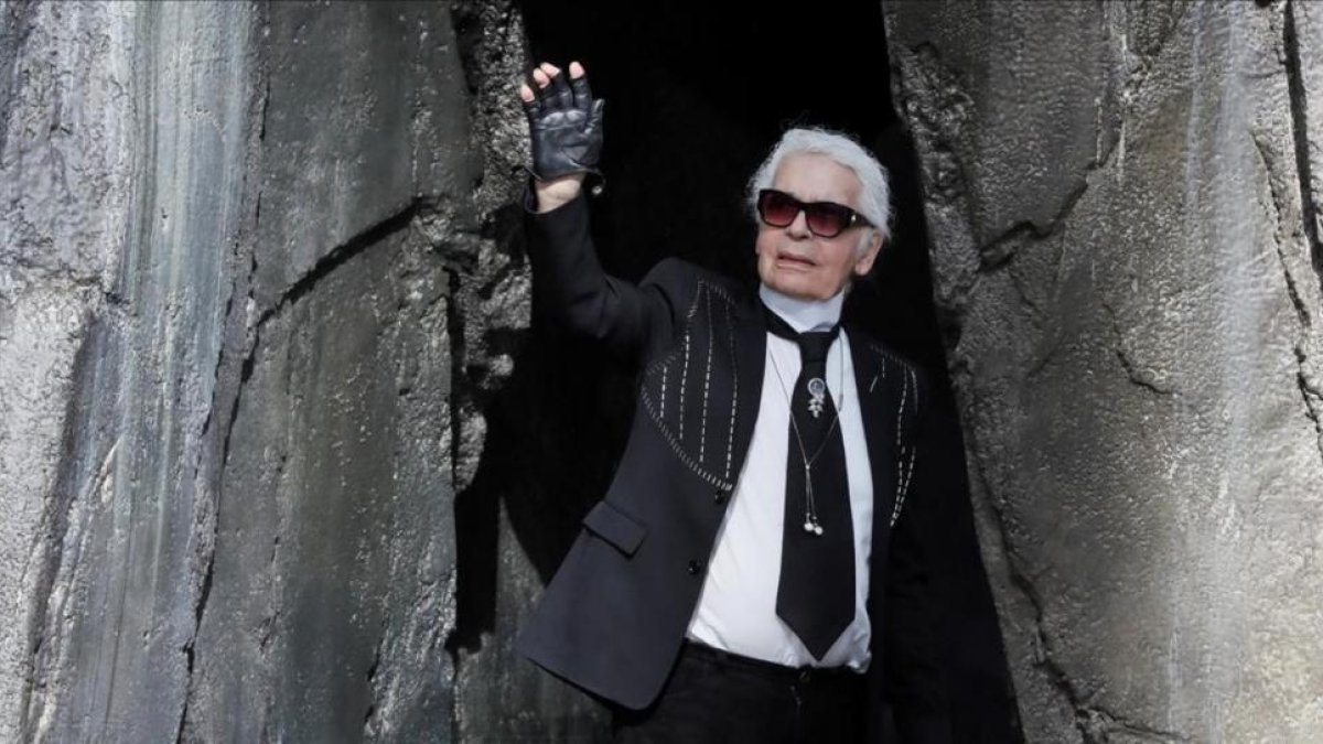 Karl Lagerfeld, en una imagen de octubre pasado.-/ REUTERS