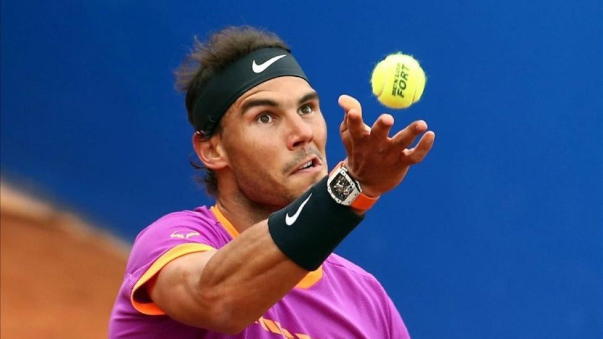 Rafa Nadal debutará contra el francés Benoit Paire en París.-EFE