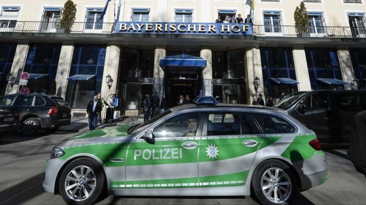 Vehículo de la policía alemana.-THOMAS KIENZLE
