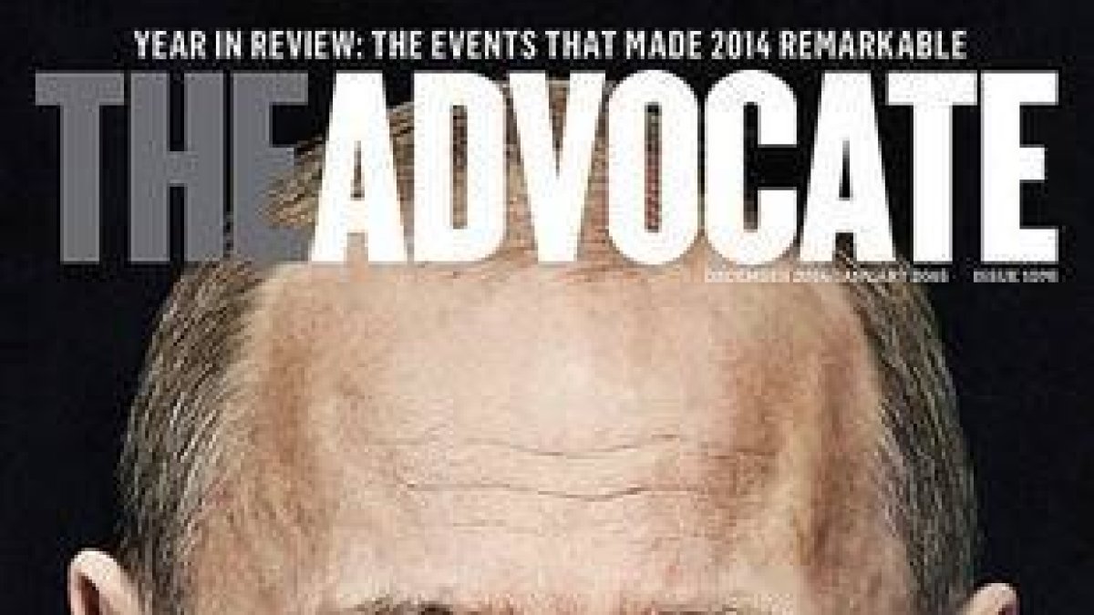 Putin, en la portada de The Advocate.-