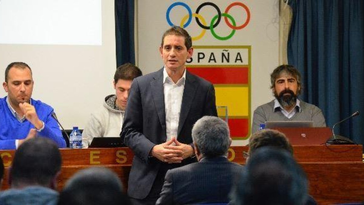 David Cabello, presidente de la Federación Española de Bádminton.-CEDIDA