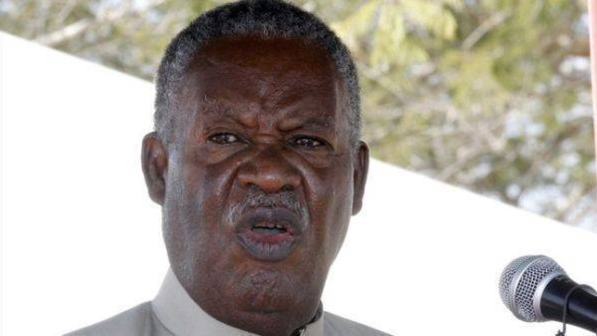 Michael Sata, en una imagen del 17 de mayo del 2013.-Foto: AFP / CHIBALA ZULU