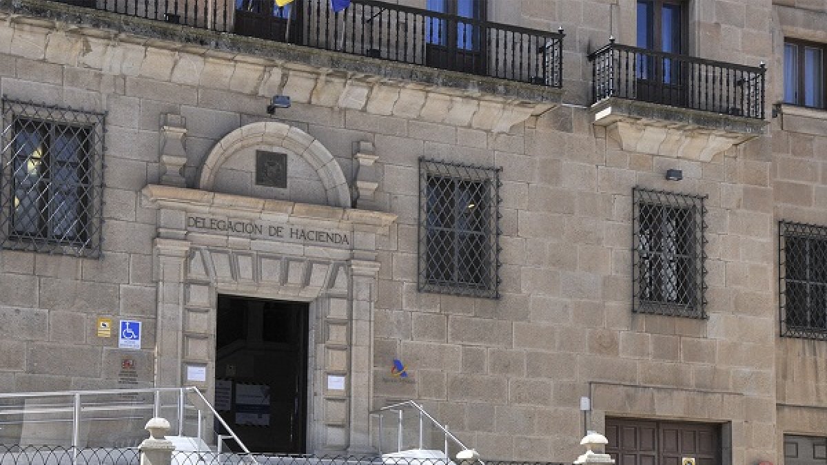 Delegación de Hacienda en Soria en una imagen de archivo. HDS