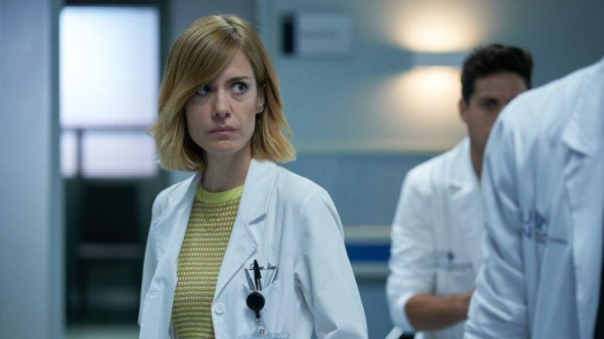Alexandra Jiménez, en la serie de TVE-1 Hospital Valle Norte.-MANUEL FIESTAS