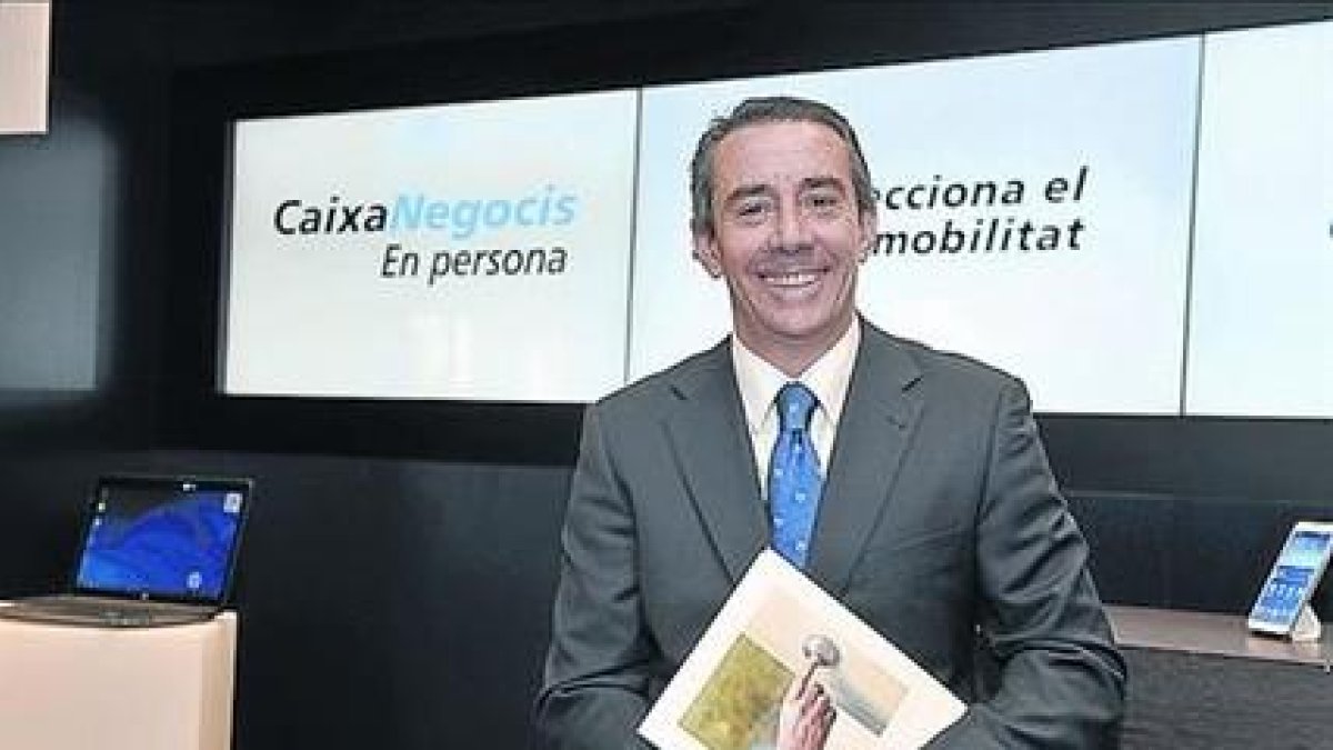 Juan Antonio Alcaraz, director general de CaixaBank.-EL PERIÓDICO