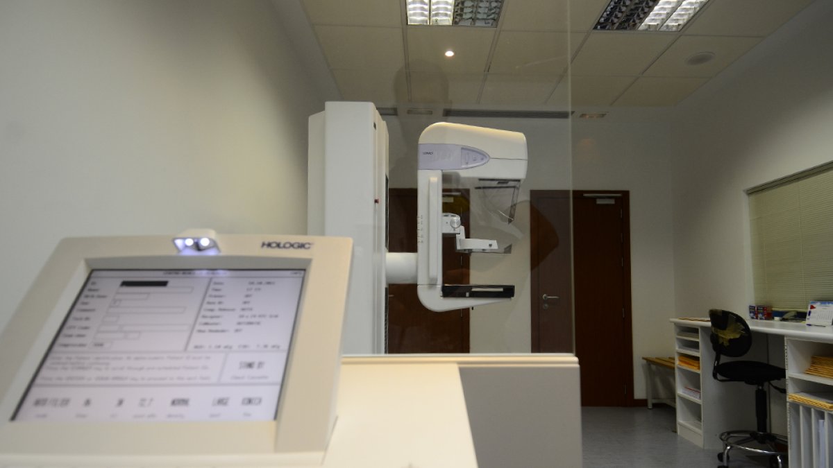 Consulta para la realización de mamografías. HDS