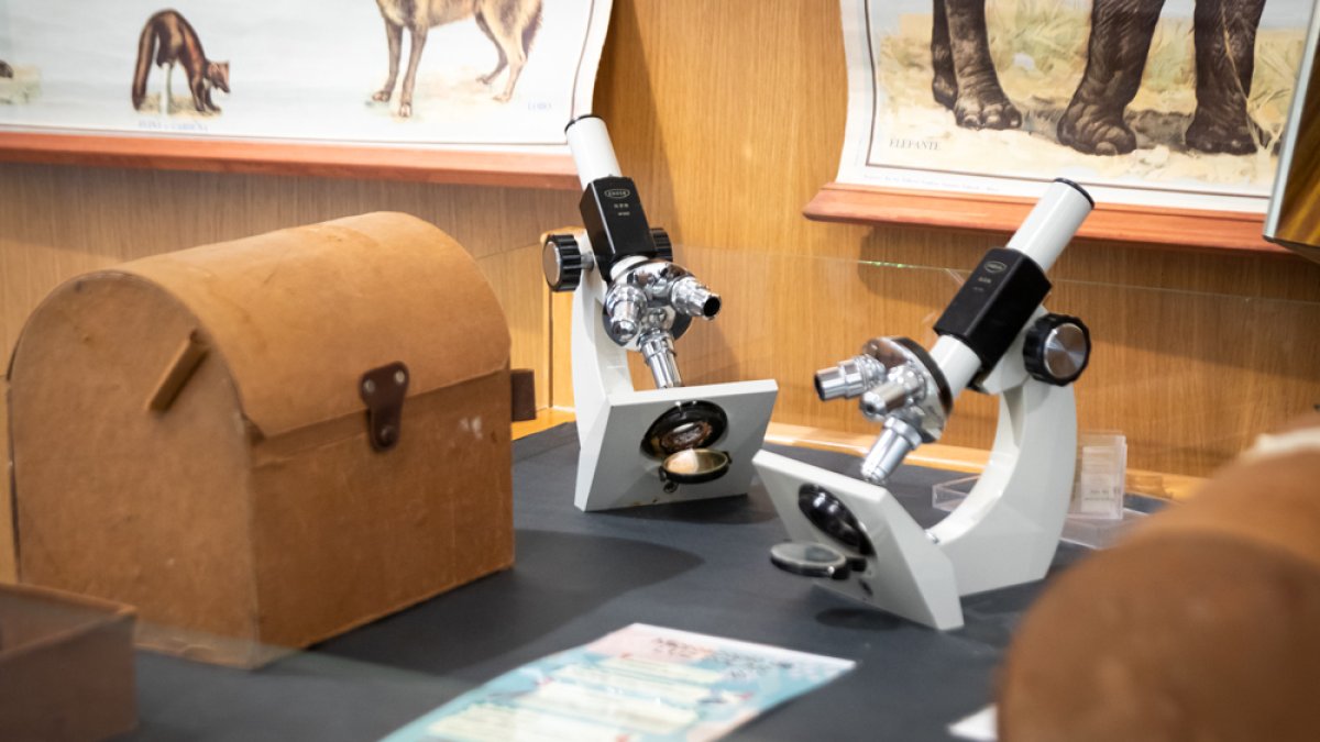 El Espacio Alameda acoge la exposición Ciencia con historia, que podrá visitarse hasta el 17 de abril. La muestra busca acercar las enseñanzas científicas al alumnado y al público general y está organizada por el equipo de profesores de Ciencias del Centro de Formación del Profesorado e Innovación Educación de Soria, dependiente de la Junta de Castilla y León. <meta http-equiv=