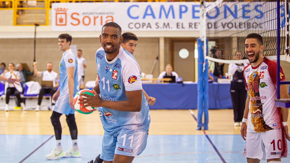 Moreno, durante el partido frente a Teruel. MARIO TEJEDOR