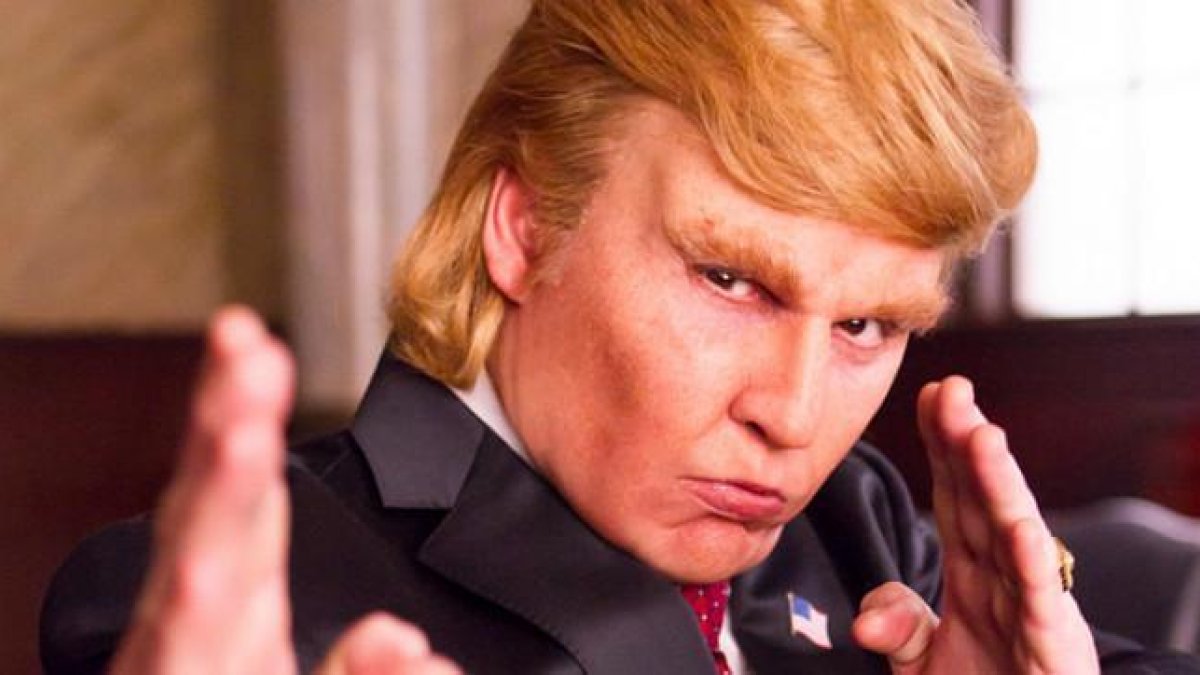 Johnny Deep interpreta a Donald Trump en una cinta de humor.-FUNNY OR DIE