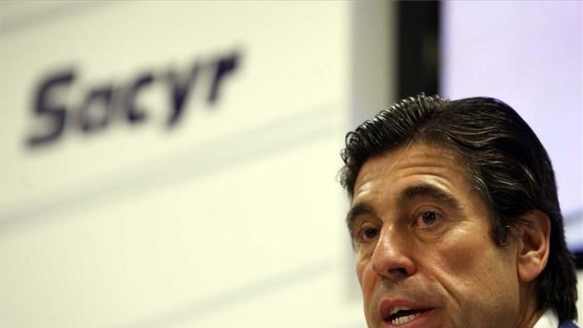 El presidente de Sacyr, Manuel Manrique.-AGUSTÍN CATALÁN