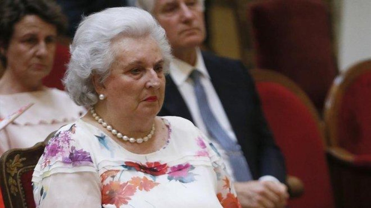 Pilar de Borbón.-EFE / FERNANDO ALVARADO