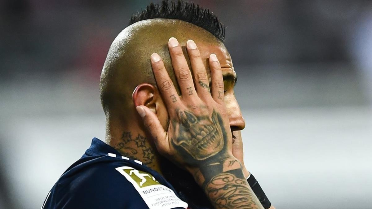 Vidal, con Chile-FILIP SINGER (EFE)