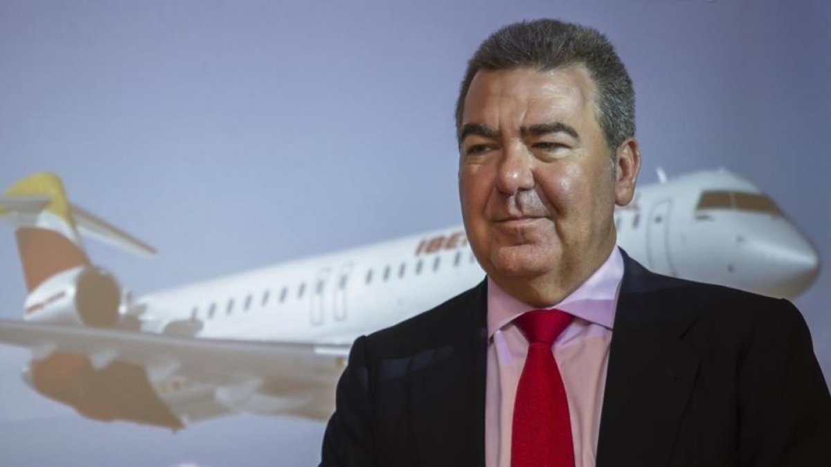 El presidente de Air Nostrum, Carlos Bertomeu.-MIGUEL LORENZO