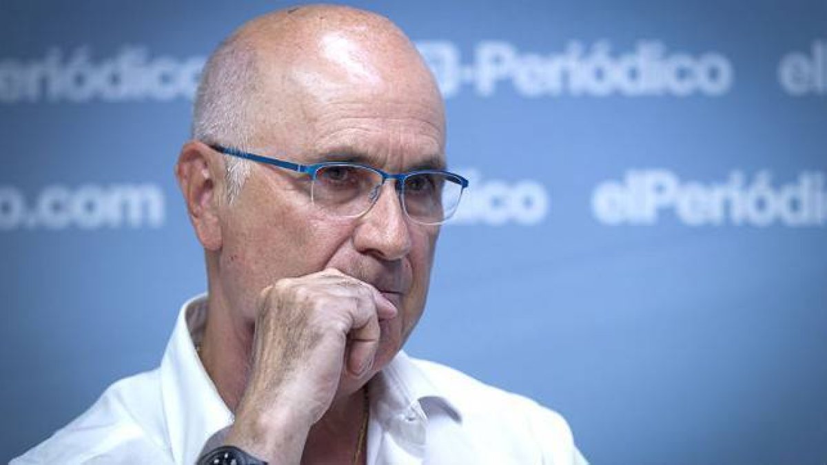 Duran i Lleida en una entrevista para El Periódico.-CARLOS MONTAÑES