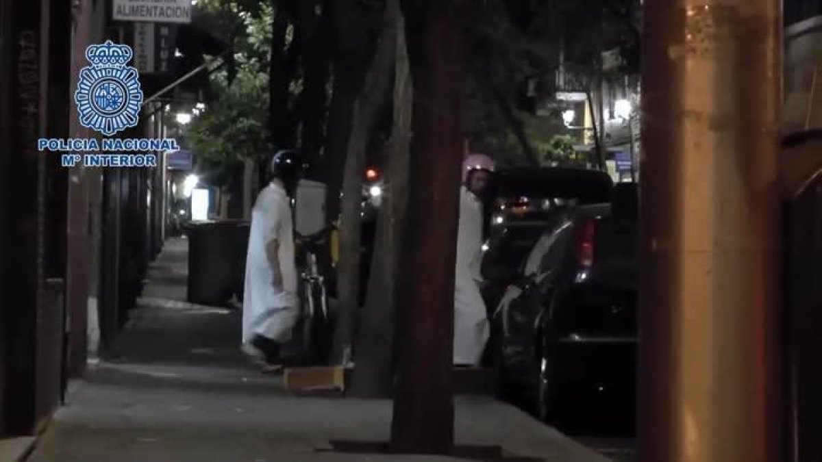 Detención de tres yihadistas en Madrid.-EFE