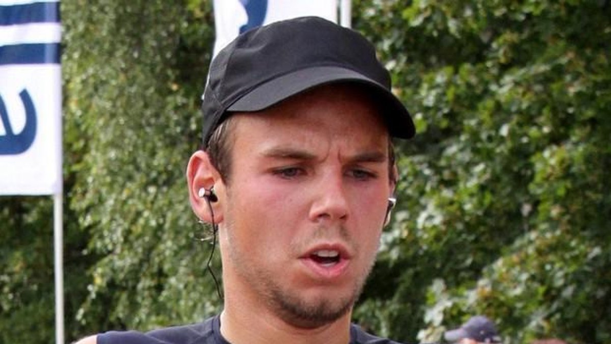 Andreas Lubitz en una carrera popular en Hamburgo, en el 2009.-MICHAEL MUELLER