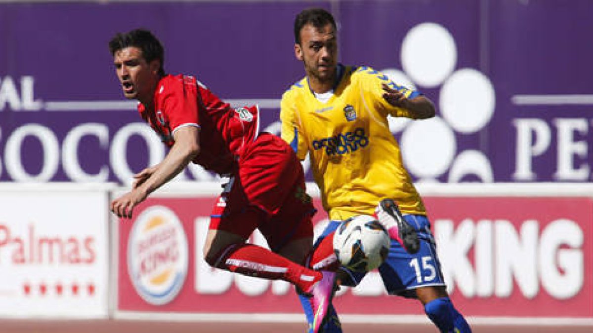 Natalio marcaba ayer su gol decimotercero en la actual temporada. / Área 11-