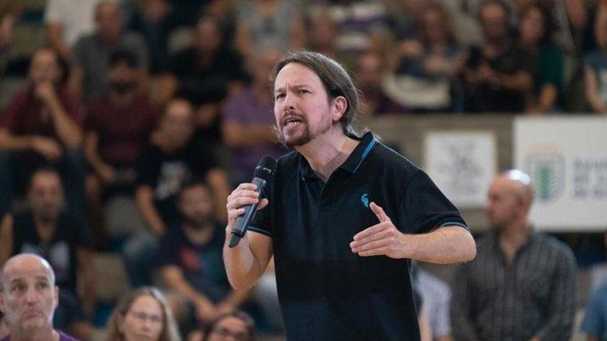 El secretario general de Podemos, Pablo Iglesias.-EUROPA PRESS