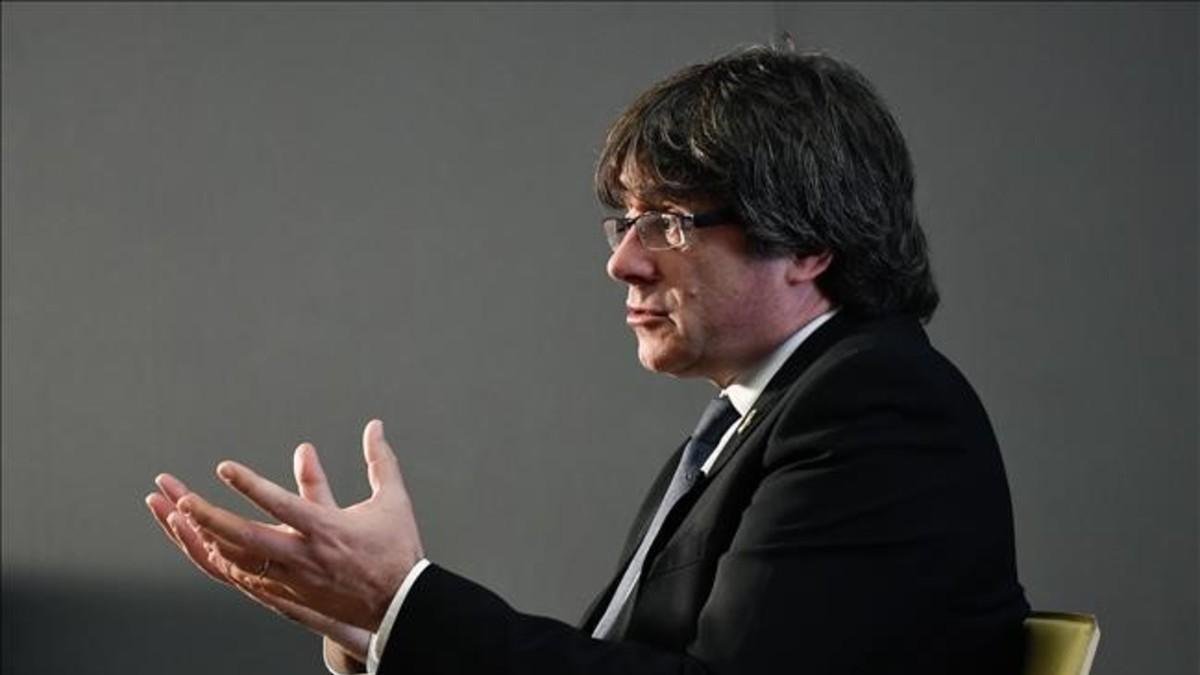 El expresident del Govern, Carles Puigdemont.-JOHN THYS