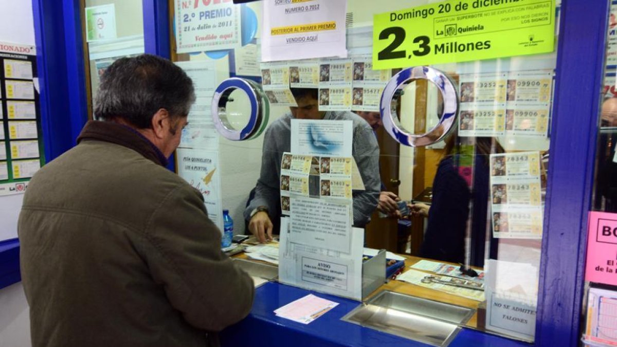 la venta de lotería ha ido a buen ritmo.-Álvaro Martínez