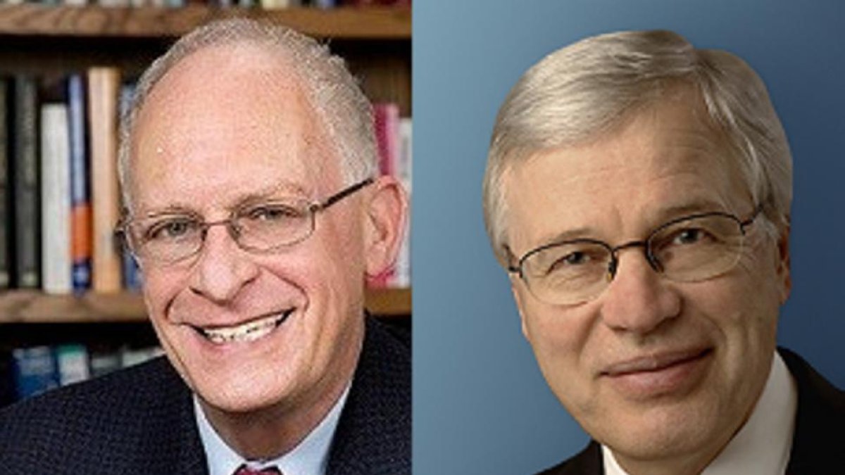 Oliver Hart y Bengt Holmström.-