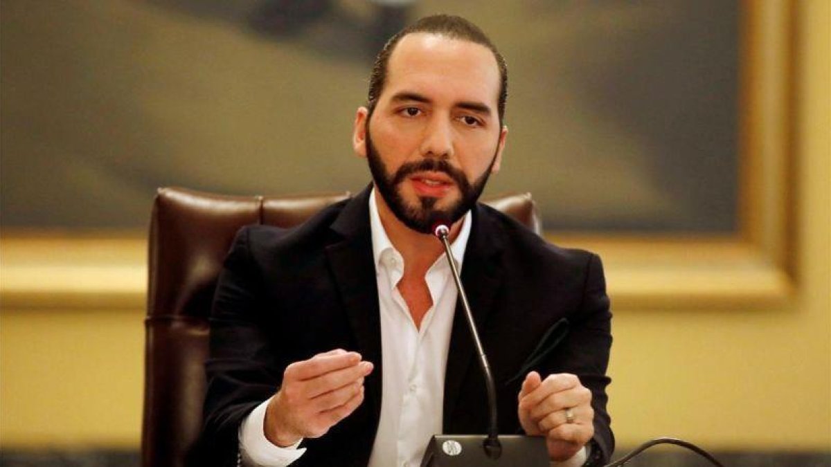El presidente de El Salvador, Nayib Bukele.-REUTERS / JOSÉ CABEZAS