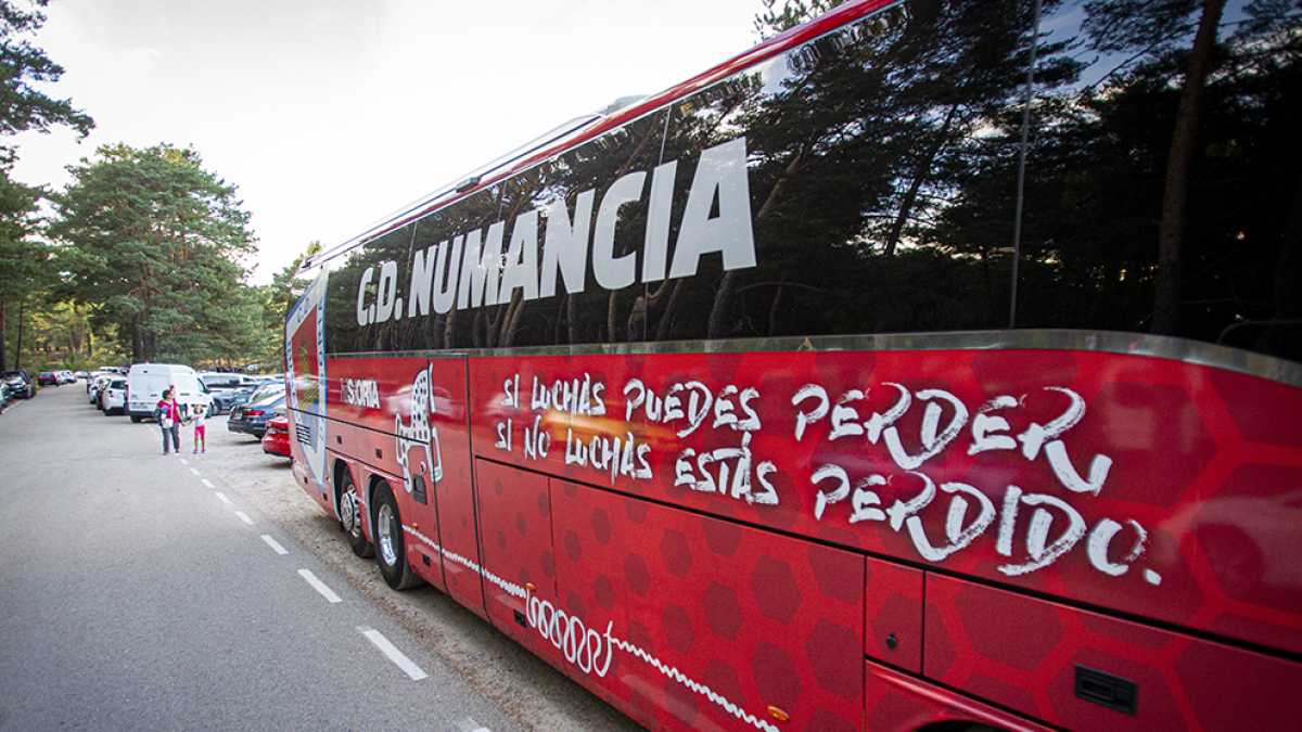 El Numancia organiza viaje a San Sebastián para sus abonados MARIO TEJEDOR