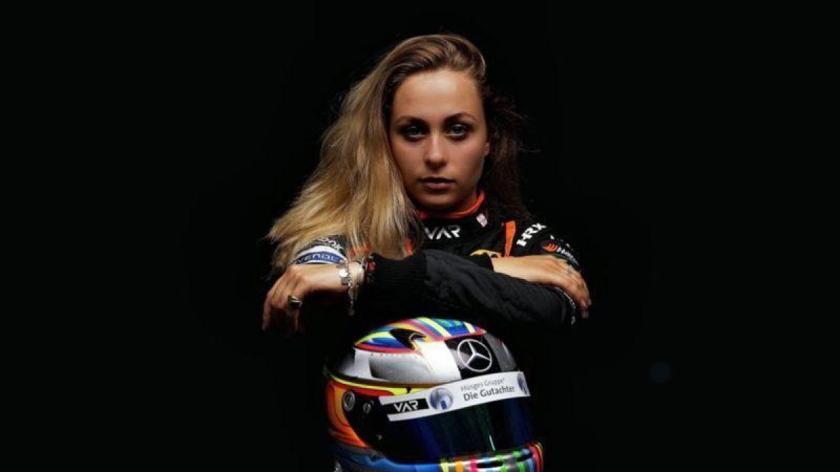 La piloto Sophia Flörsch.-EL PERIÓDICO