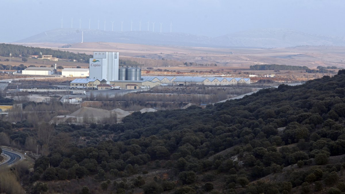 Panorámica del polígono de Valcorba. HDS