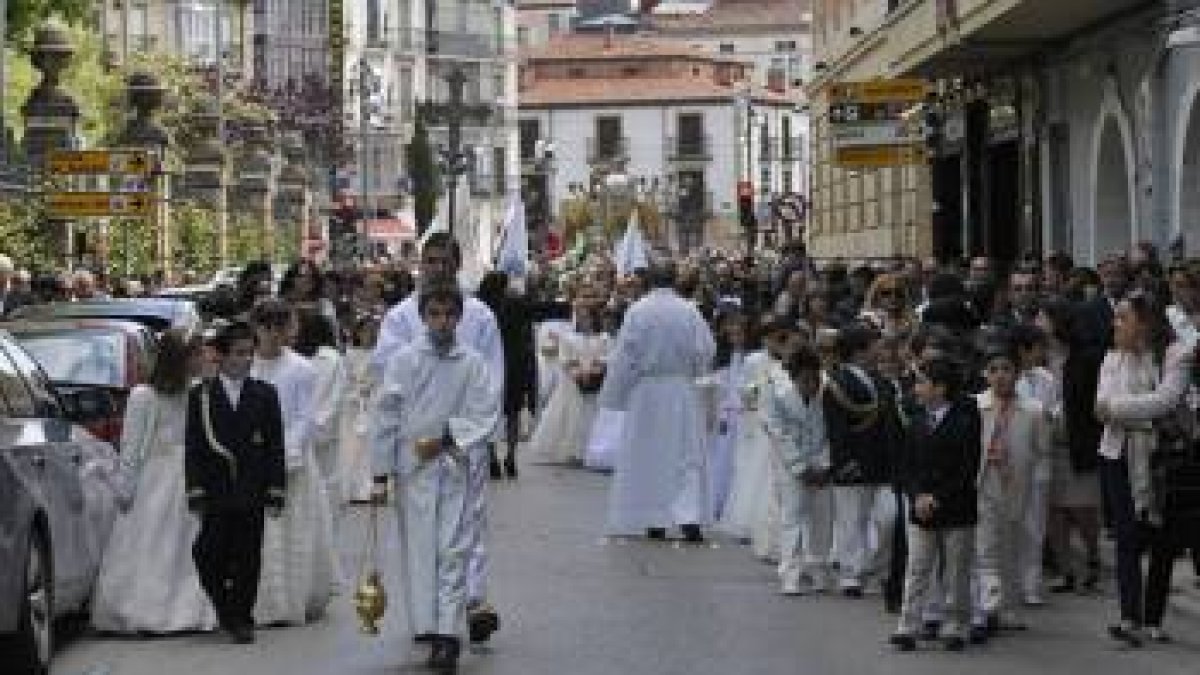 Imagen de la celebración de un Corpus Christi. HDS