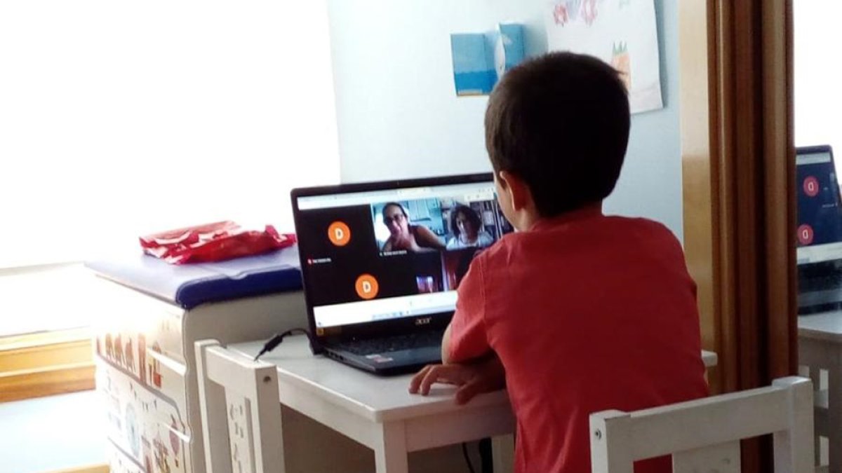 Un escolar soriano confinado