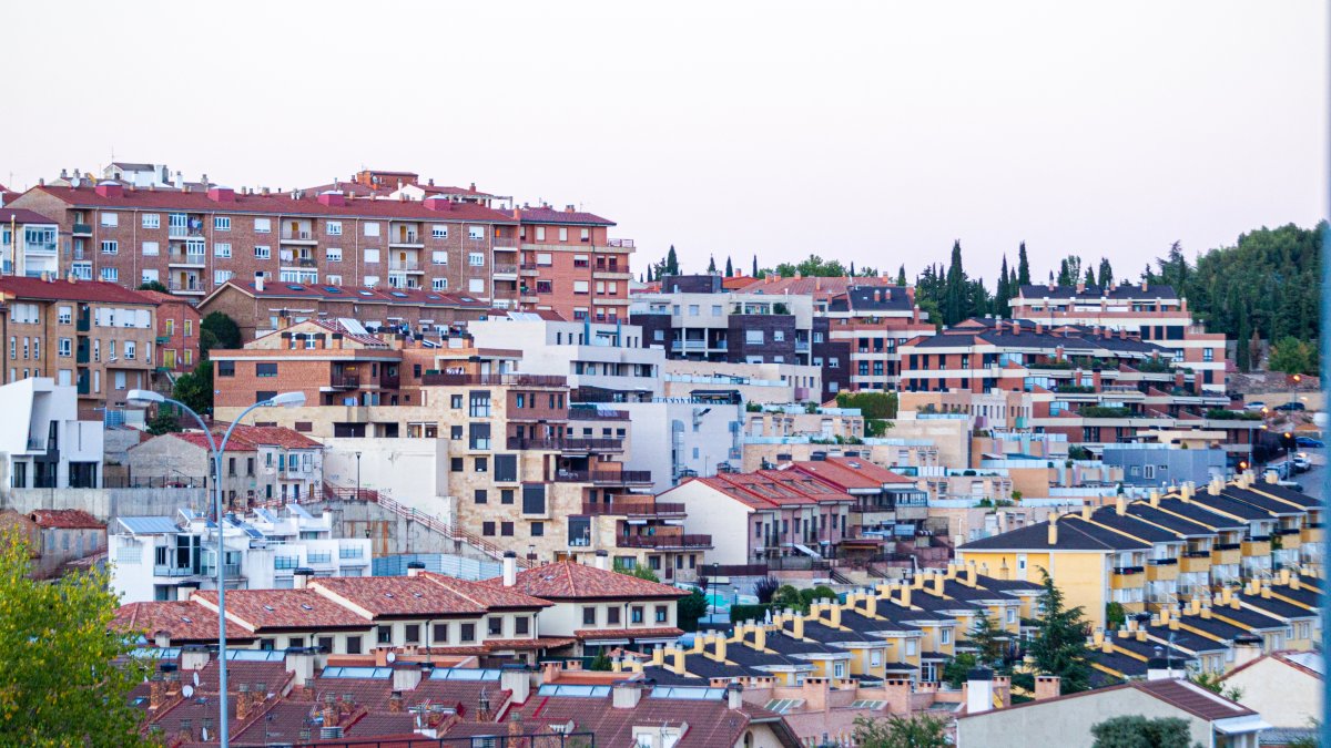 Vista de la zona Sur de la capital. MARIO TEJEDOR