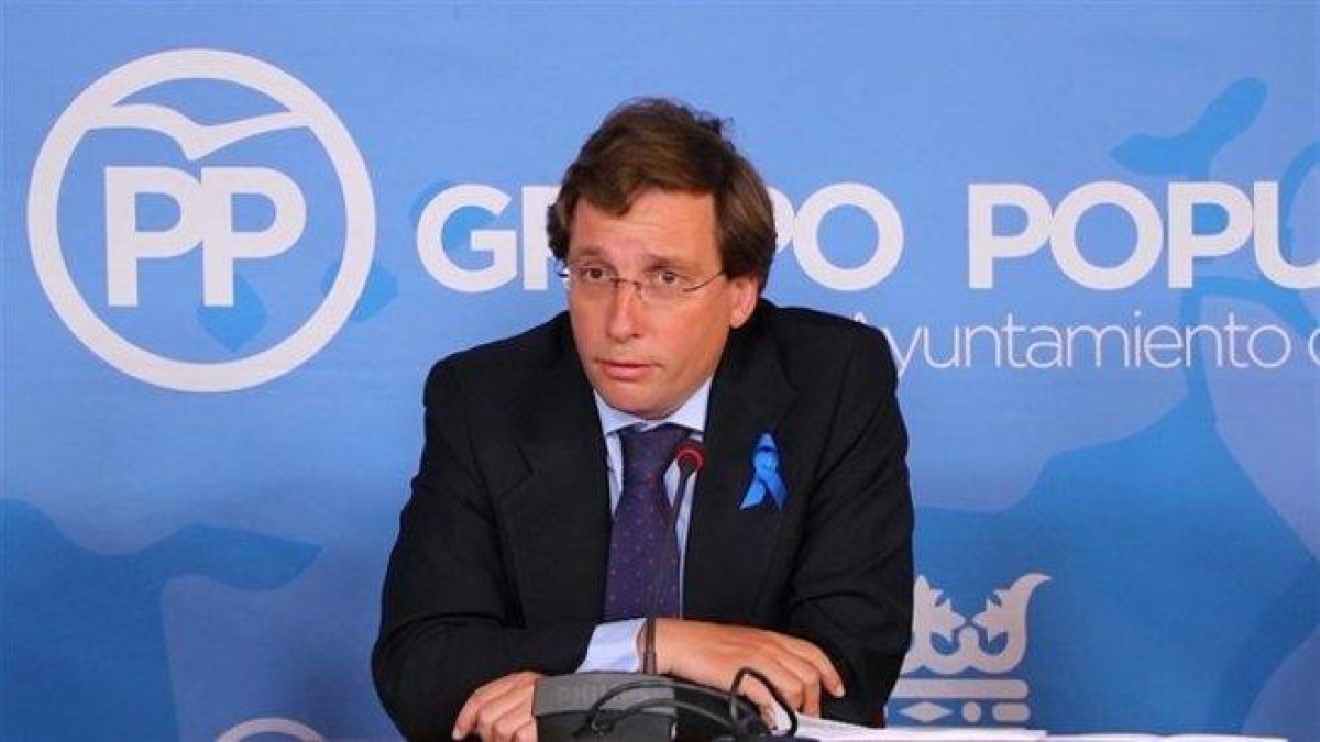 El candidato el PP a la Alcaldía de Madrid, José Luis Martínez-Almeida.-EUROPA PRESS