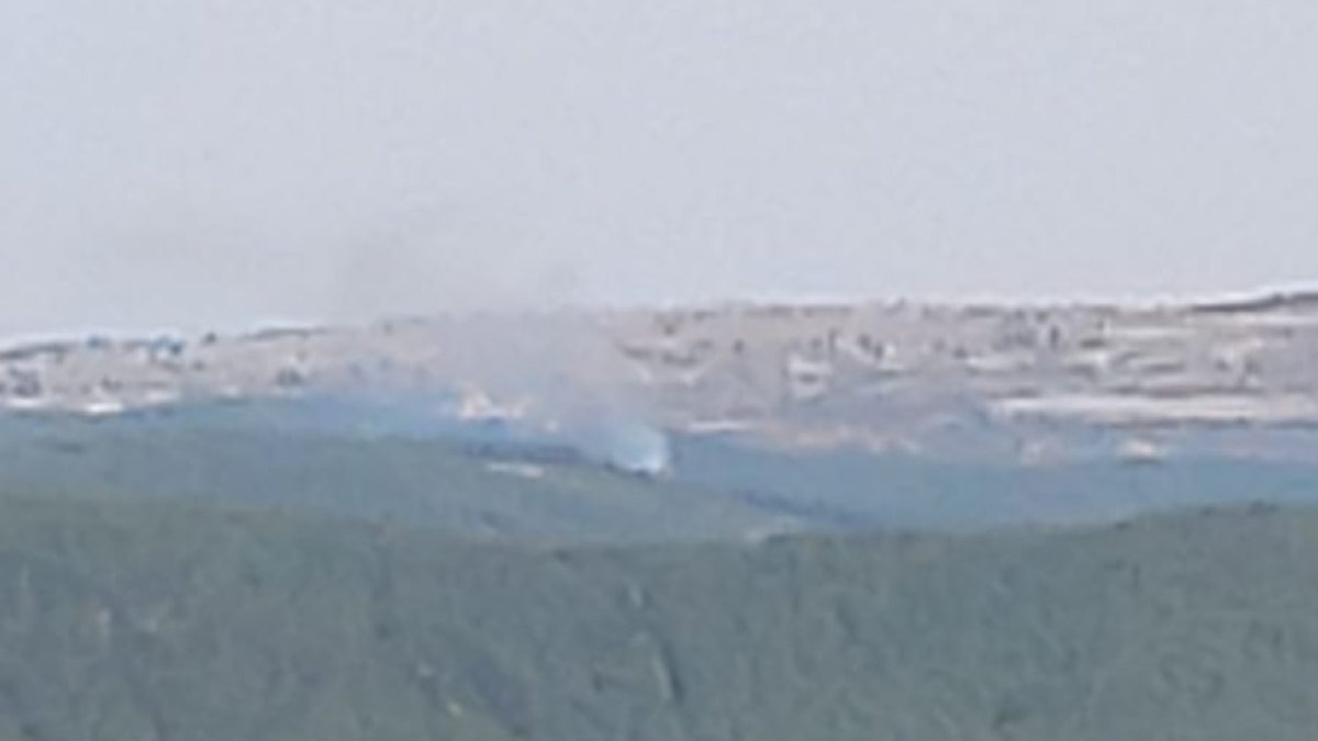 Incendio en Santa María de las Hoyas.-HDS