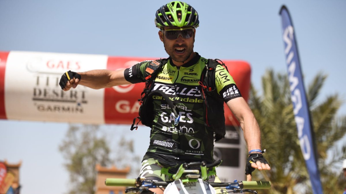 José Luis Gómez Miranda, Selu, competirá en la Titan Desert. HDS