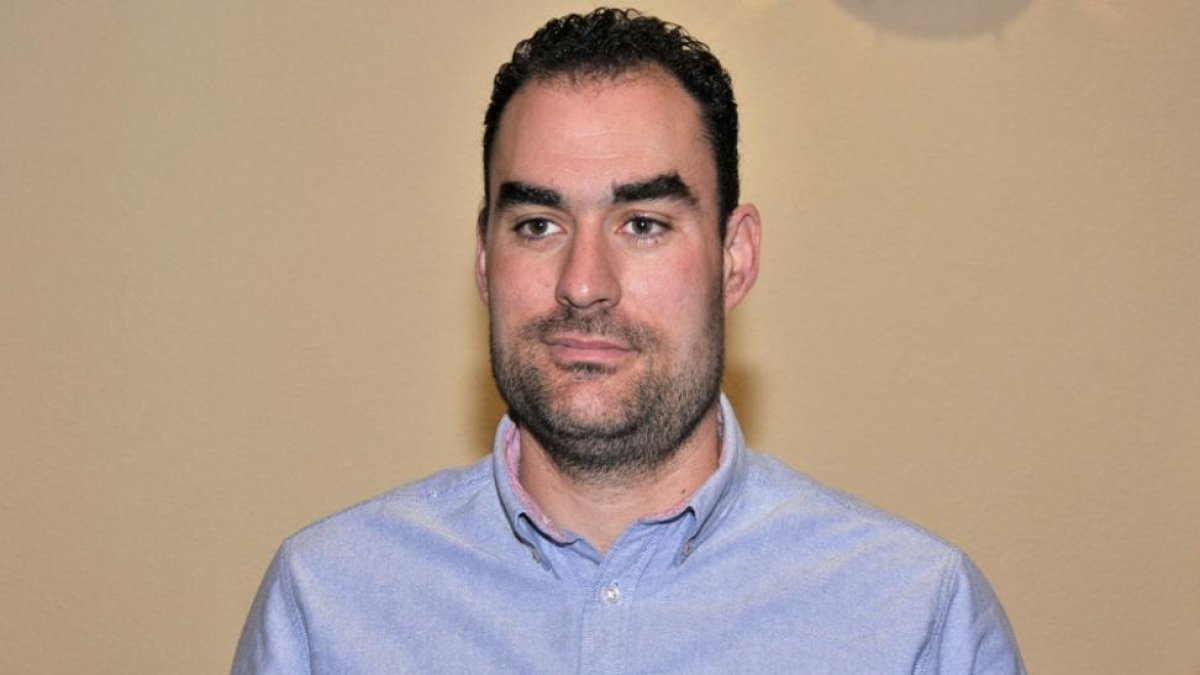 Juan Carlos Vera, entrenador del BM Ágreda. HDS