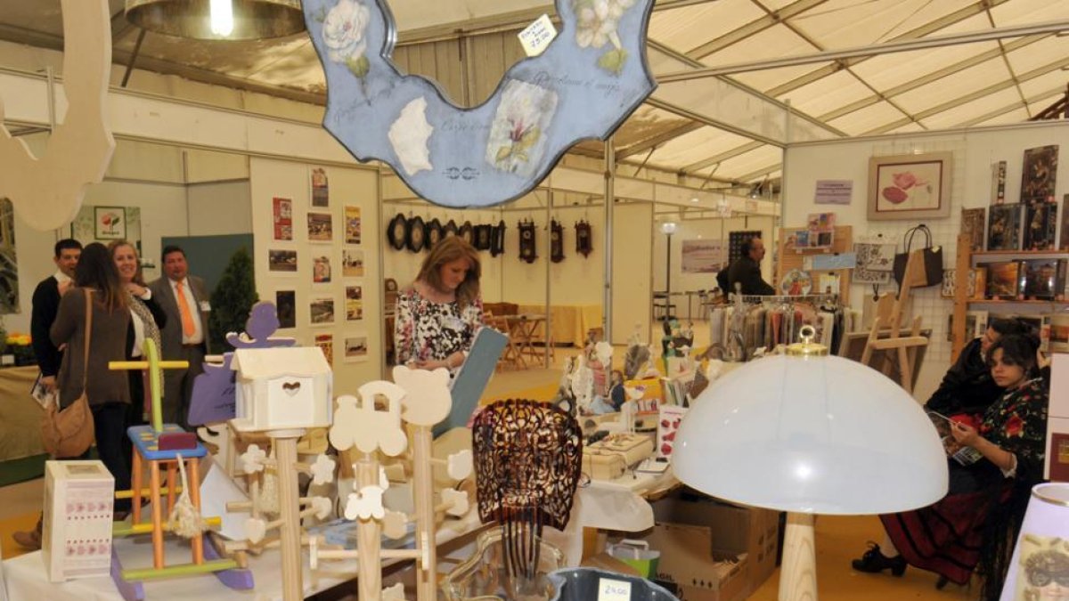 Uno de los stands de la Feria de Muestras del año pasado-V.G.
