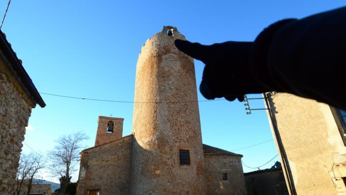 La campana está ubicada en la torre bereber que conserva la iglesia-A. M.