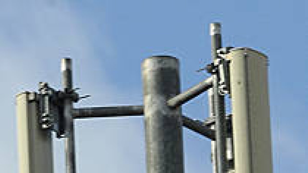 Una antena de telefonía móvil. / V.G.-